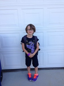 Voldemort in My Little Pony shirt, bright shoes, and glasses